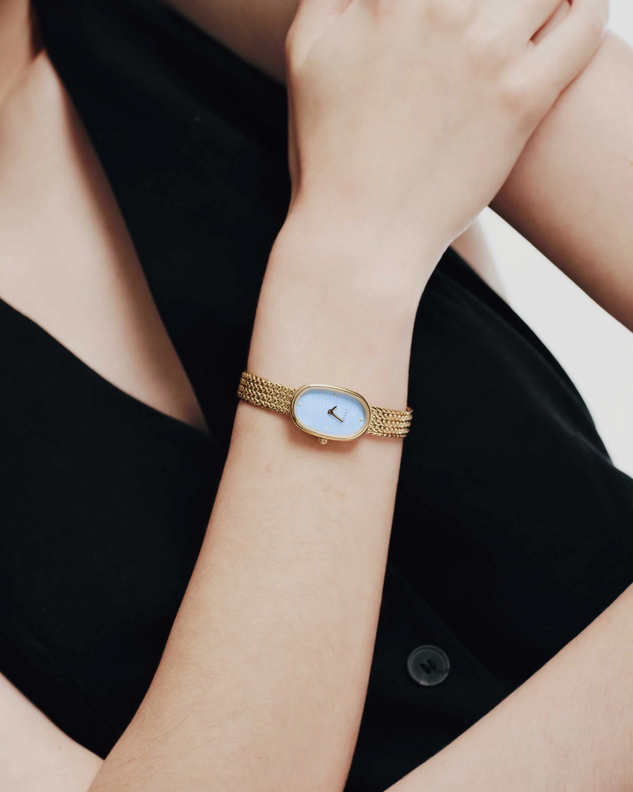 Jane (Tethered) | Small 18mm - Gold/Sky - Image 4