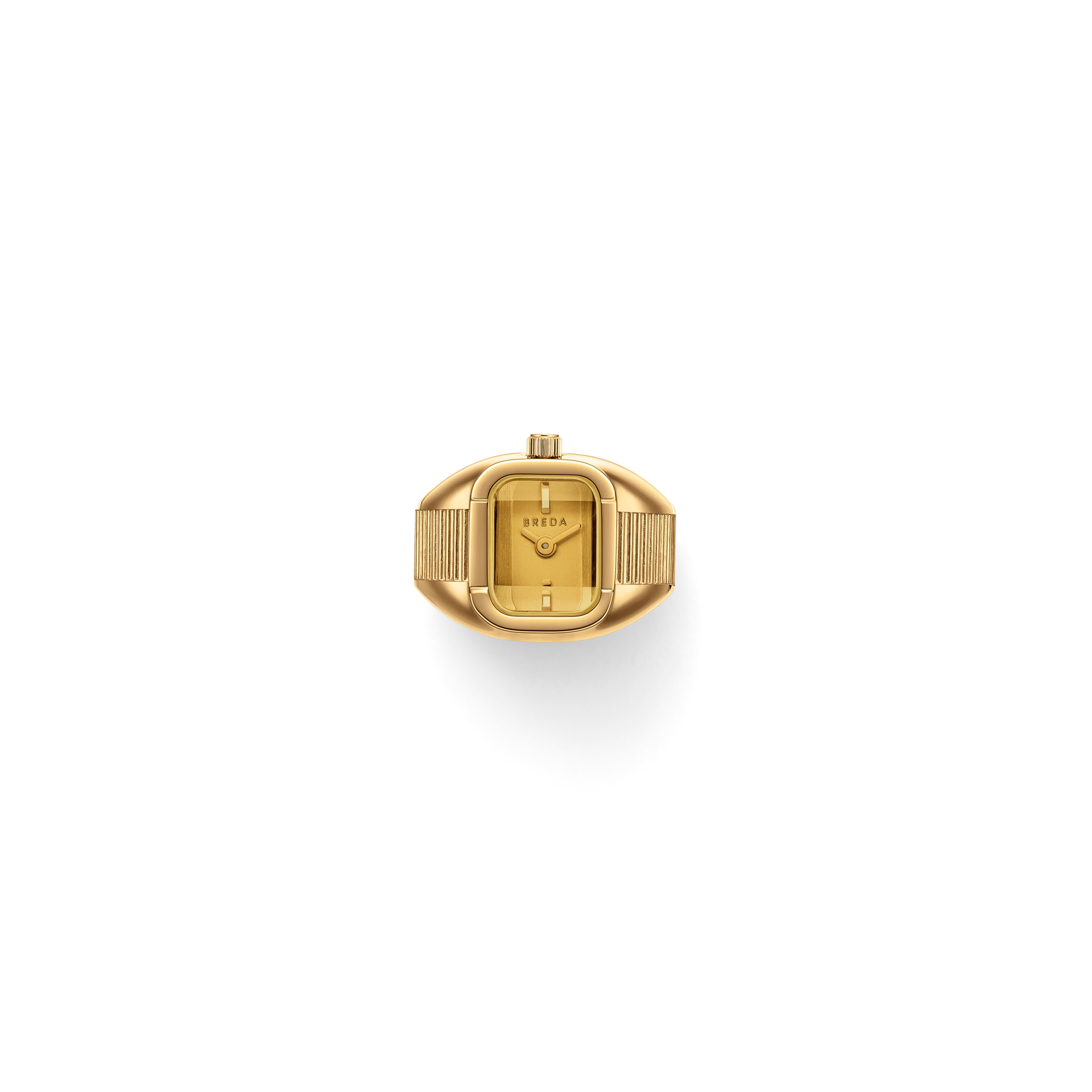 Nocturne Time Ring - Deep Gold/Amber