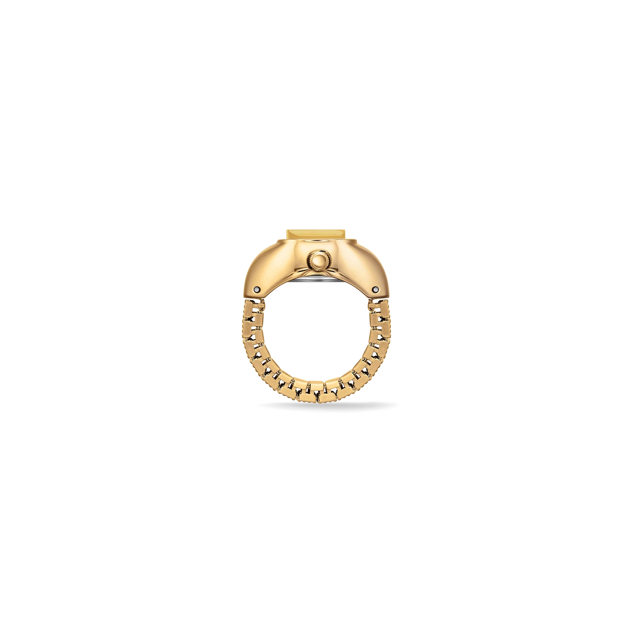 Nocturne Time Ring - Deep Gold/Amber - Image 3