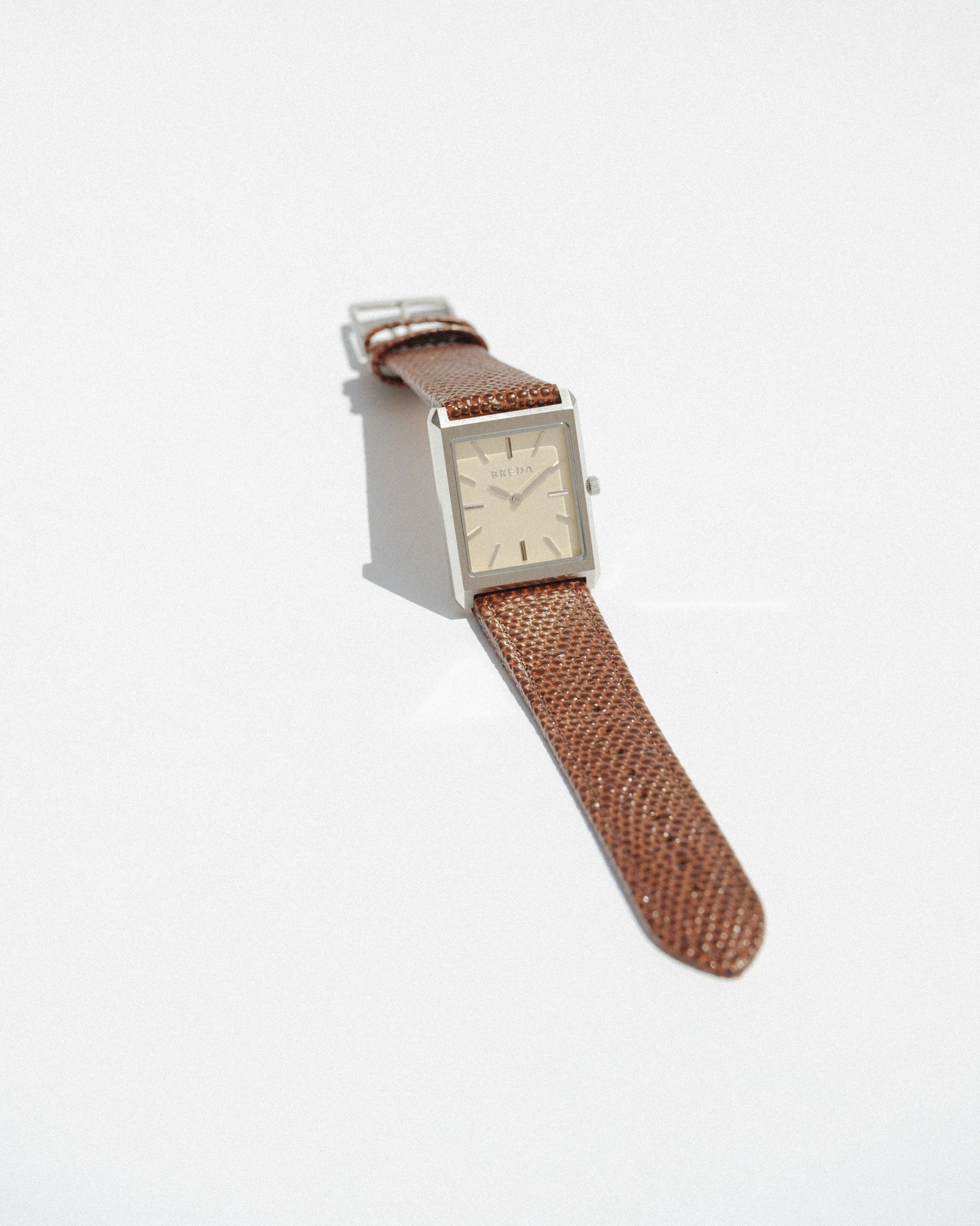 Virgil (Lizard Embossed) - Silver/Brown/Champagne - Image 8