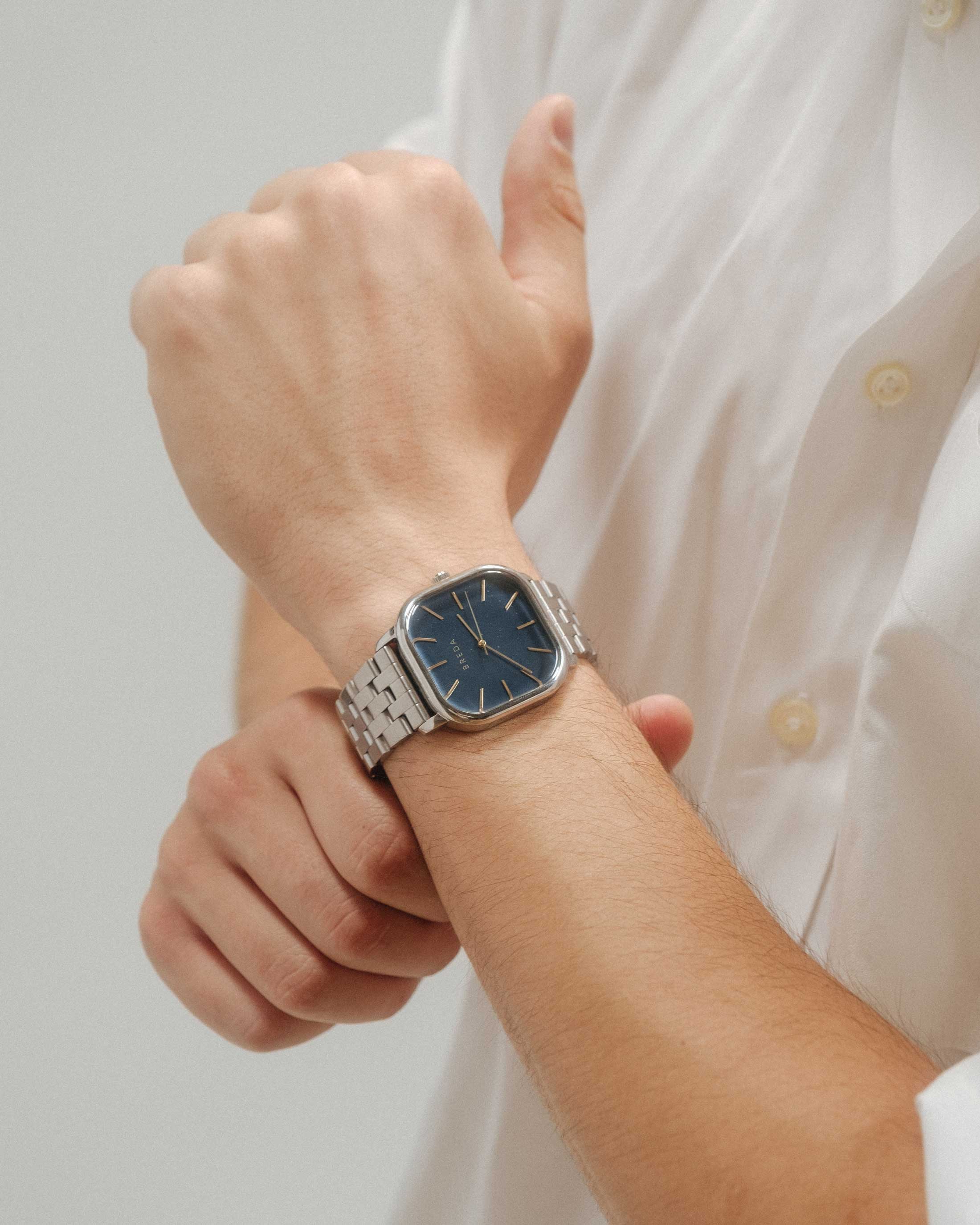 Visser (Metal) (Sample Sale) - Silver/Marine - Image 5
