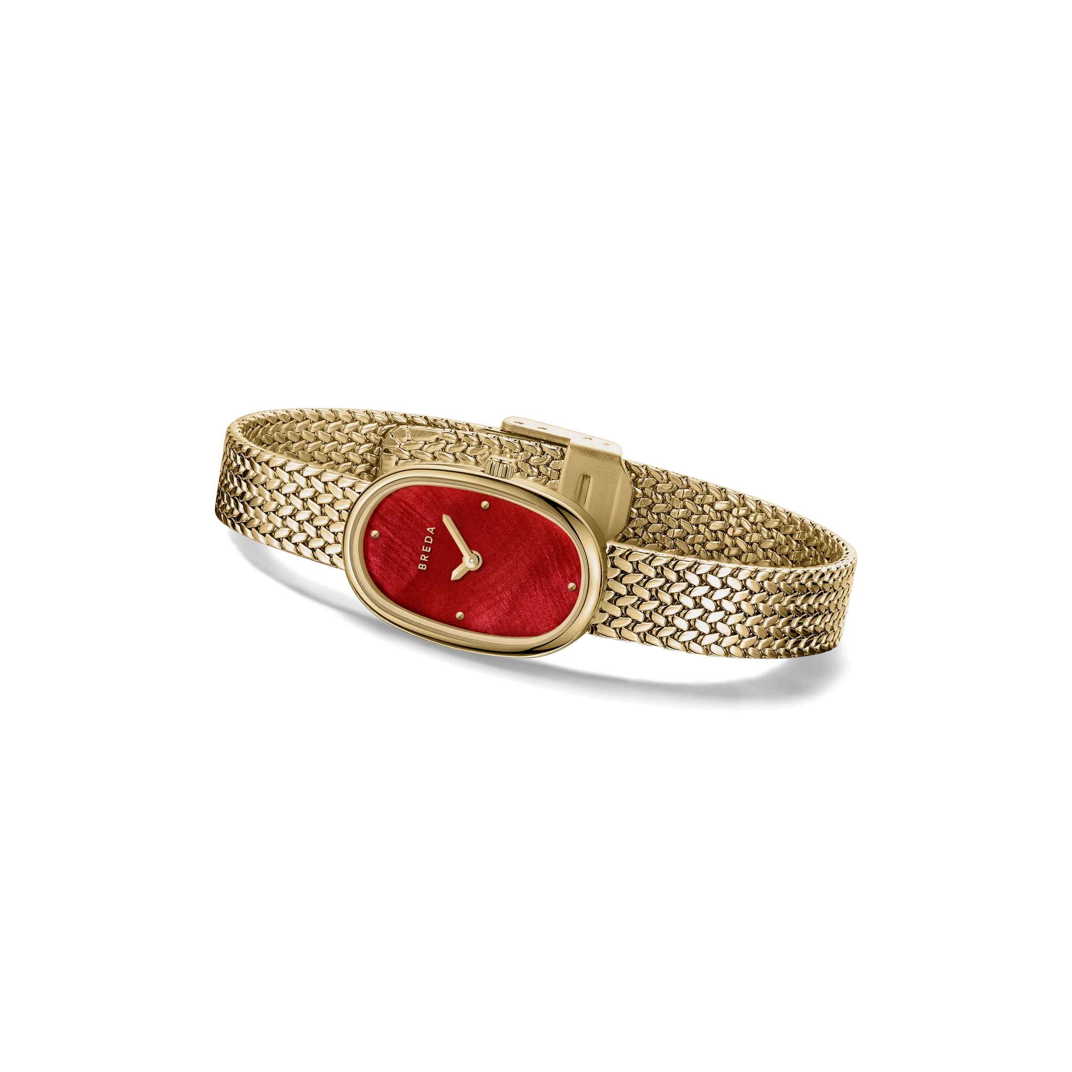 Jane (Tethered) | Small 18mm - Gold/Scarlet - Image 2